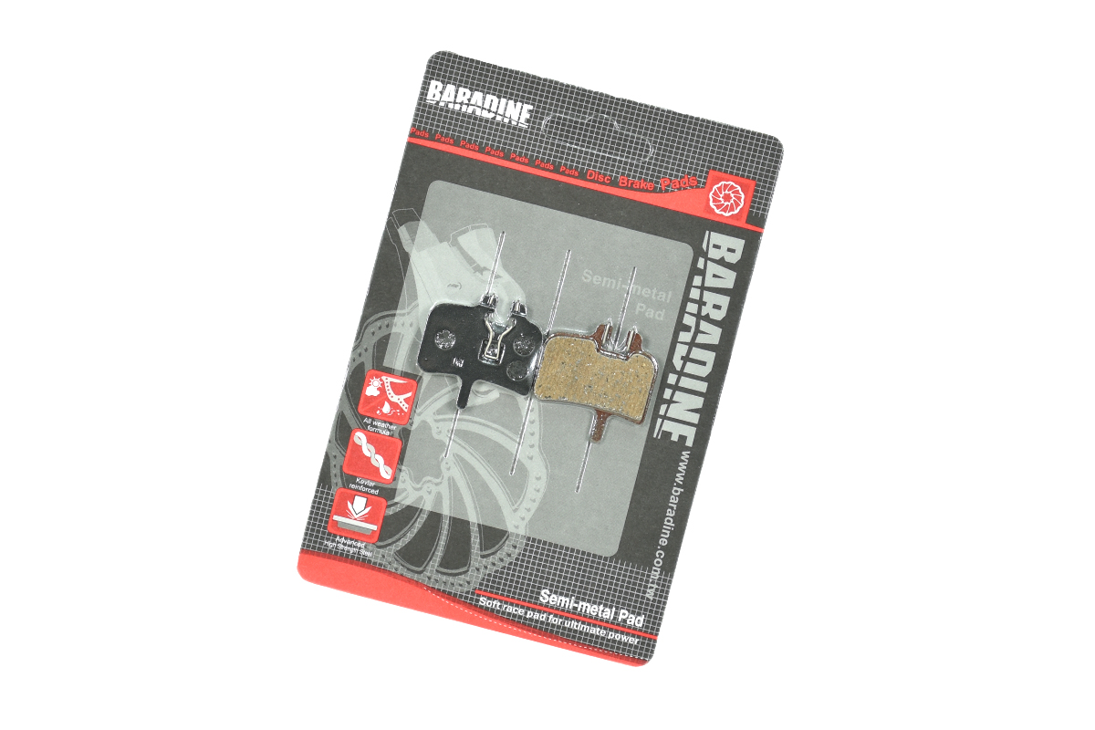 Колодки тормозные Baradine DS-01+SP1, для гидравлических дисковых тормозов Hayes, Hydr+Mechanical