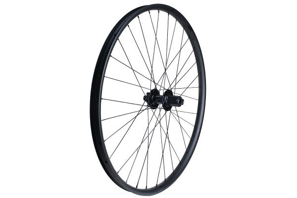 Колесо 27,5"MTB заднее под кассету на 9-10 передач, двойной обод Citron DP-27 27,5"32H, втулка Solon DH909TR 32H Disc, 142*12мм, 2 промподшипника, крепление IS6, черное Колесо 27,5"MTB заднее под кассету на 9-10 передач, двойной обод Citron DP-27 27,5"32H, втулка Solon DH909TR 32H Disc, 142*12мм, 2 промподшипника, крепление IS6, черное